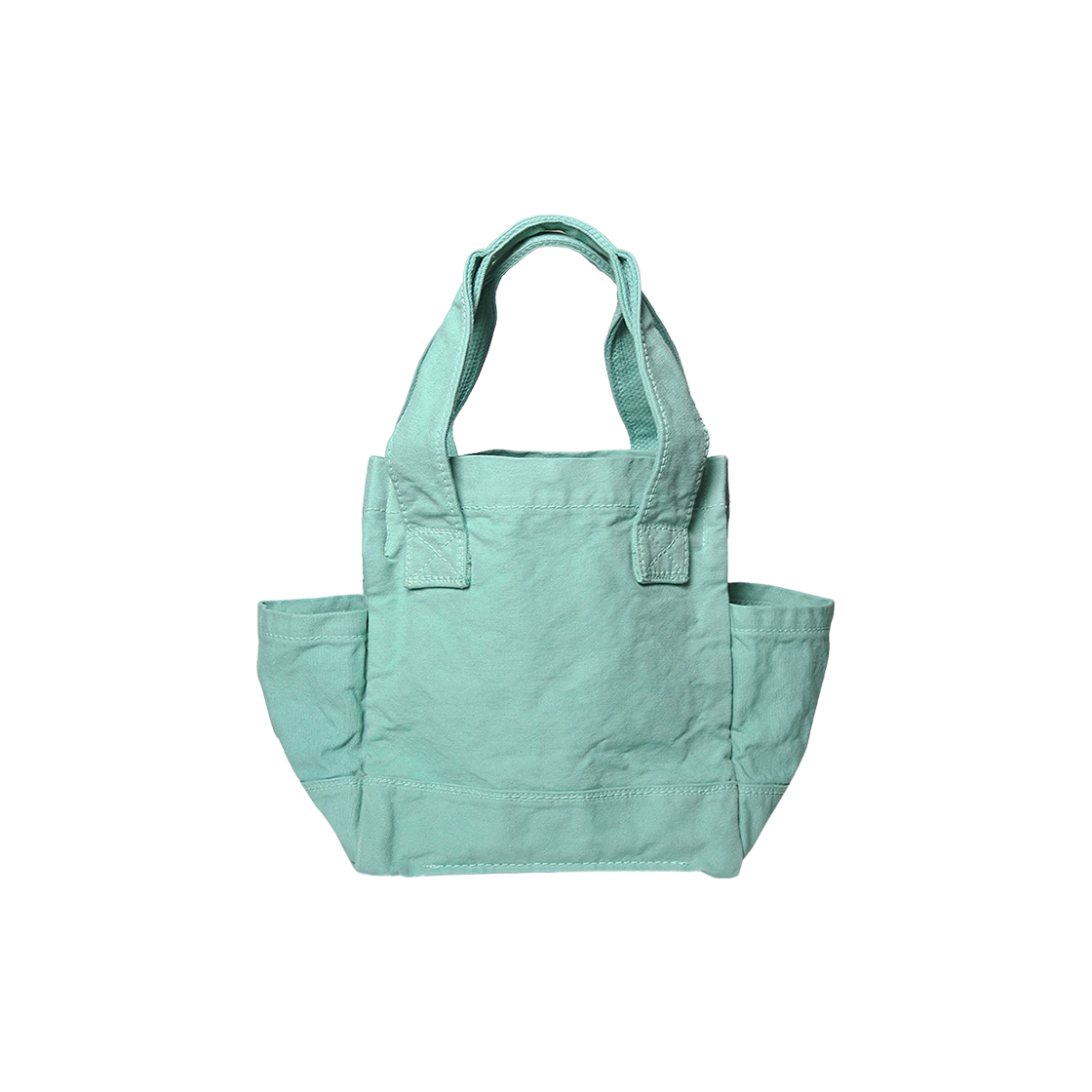 EK-1399 Kapital No.6 Canvas Standard Tote Bag Small Mint