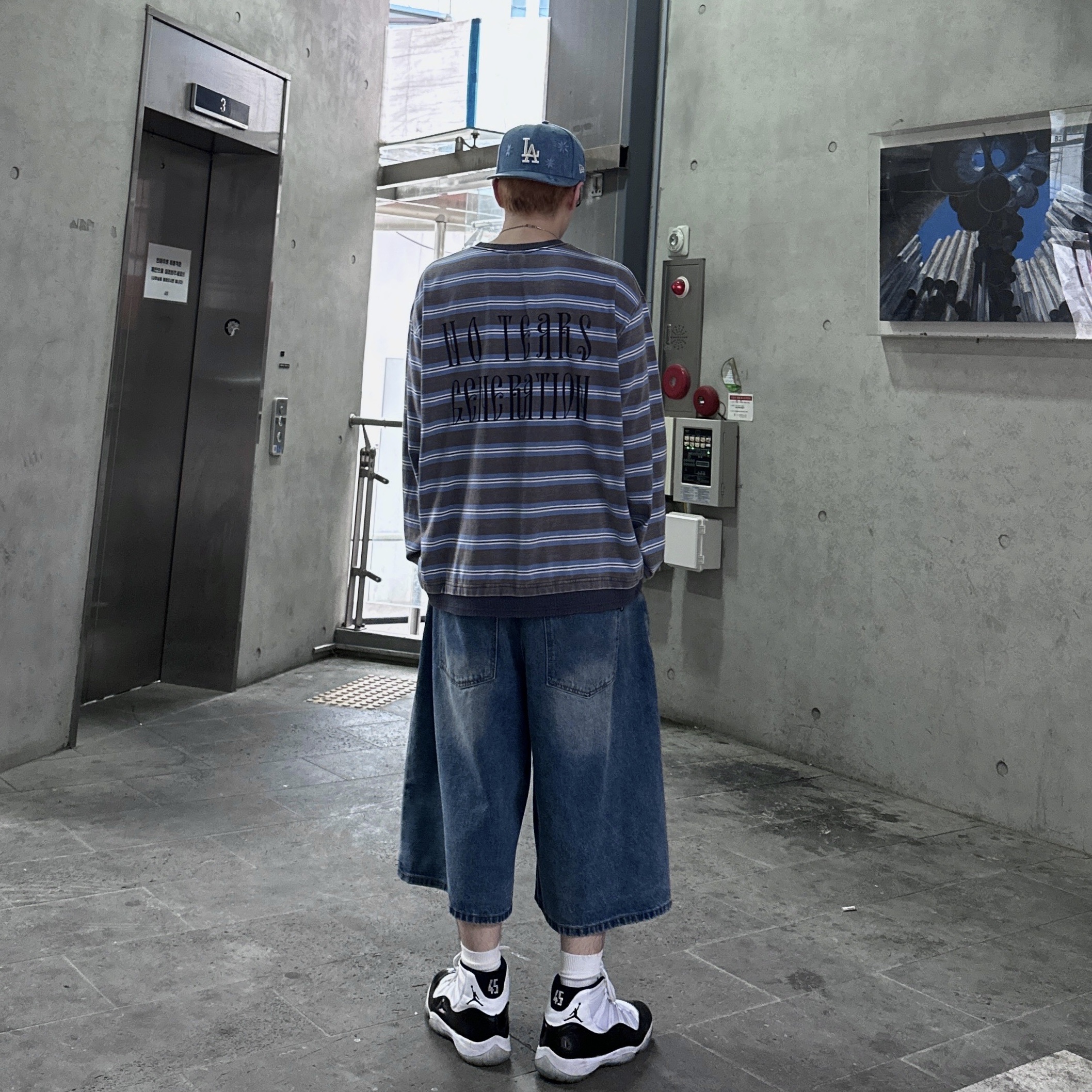 Jordan 11 Retro Concord 2018 착용 스타일 - 1