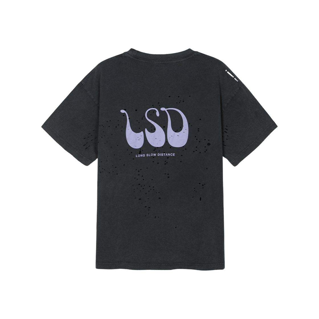 새티스파이 10주년 기념 모스테크 티셔츠 에이지드 블랙(Satisfy 10th Anniversary Mothtech T-Shirt Aged Black) - 2