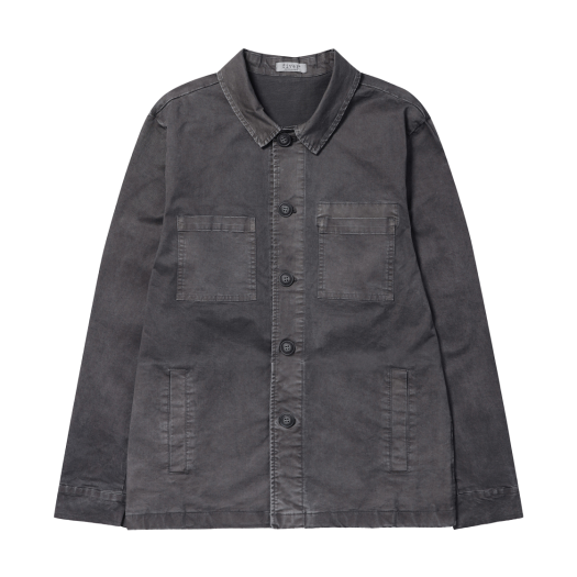 SOUAM24001CHX Series Fibre Vintage Washing Jumper Charcoal