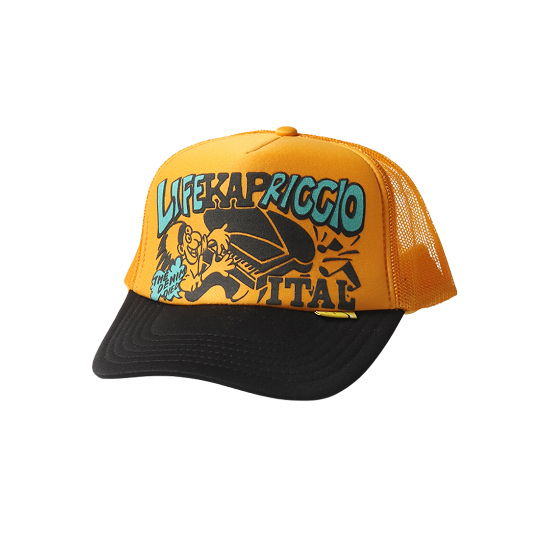 캐피탈 라이프 카프리치오 Pt 트럭 캡 골드 블랙(Kapital Life Kapriccio Pt Truck Cap Gold Black)