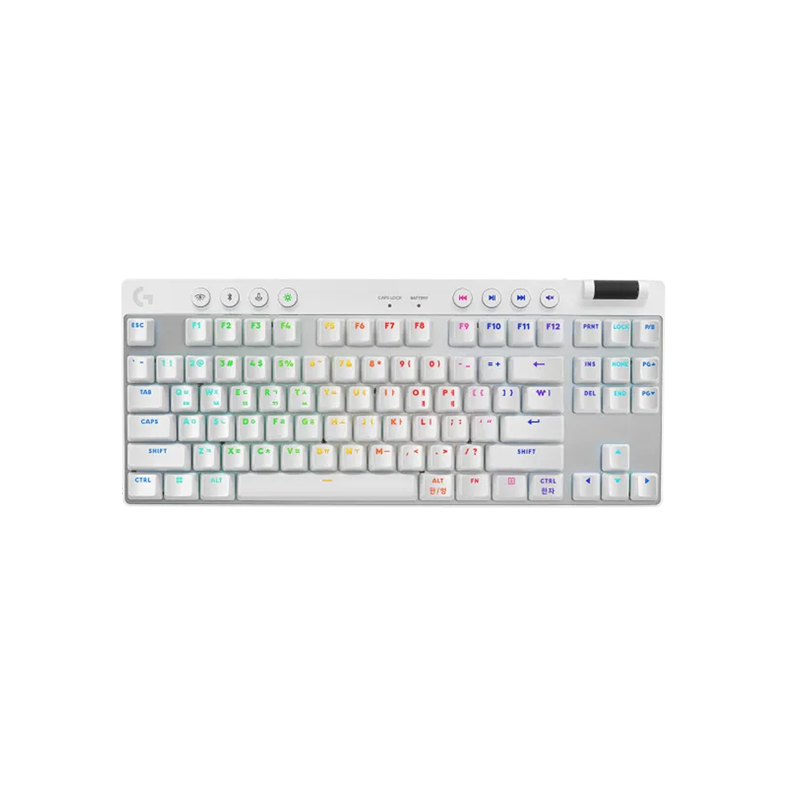 로지텍G PRO X TKL Tactile 화이트(Logitech G PRO X TKL Tactile White)