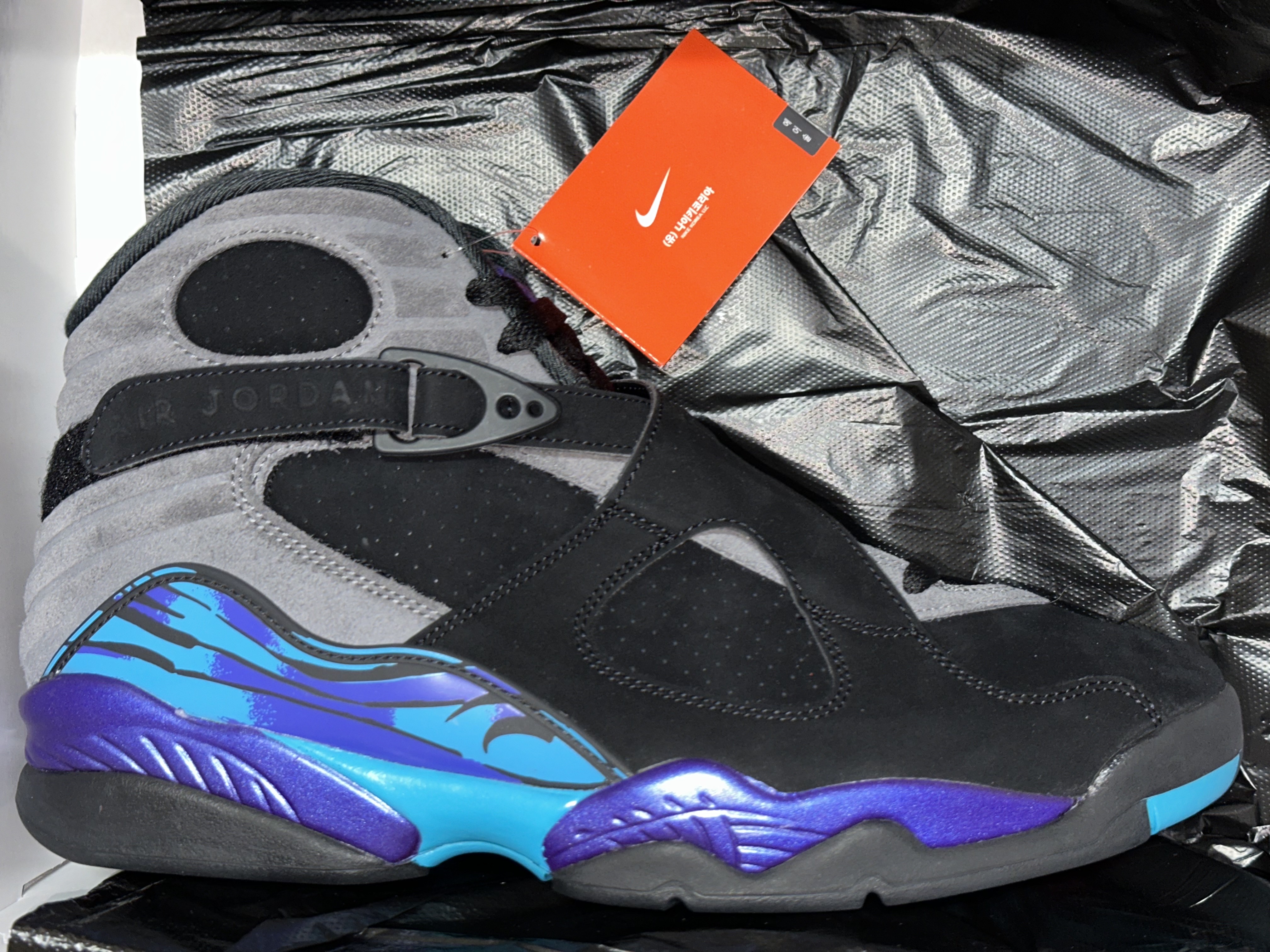 Jordan 8 Retro Aqua 2025 착용 스타일 - 2