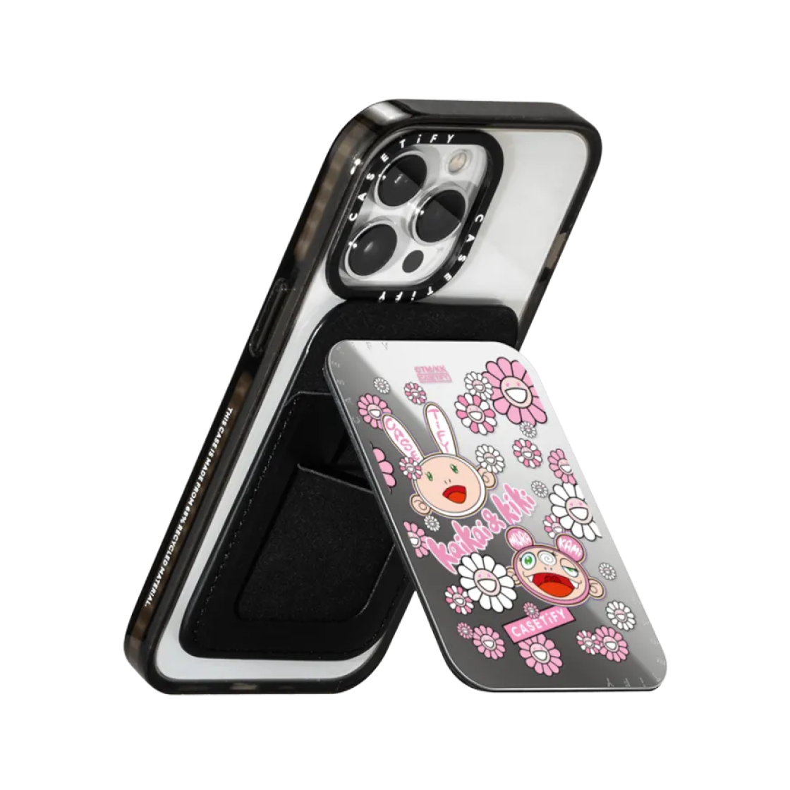 casetify ミラーリングスタンドケース うさぎ Casetify ウサギデザイン