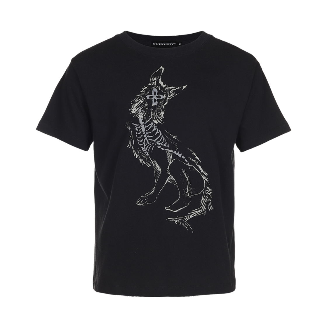 Tシャツ・カットソー SURGERY unbalance l clover logo slim T-shirts 5FT1970 SURGERY unbalance metal clover logo slim T-shirts 5FT1970