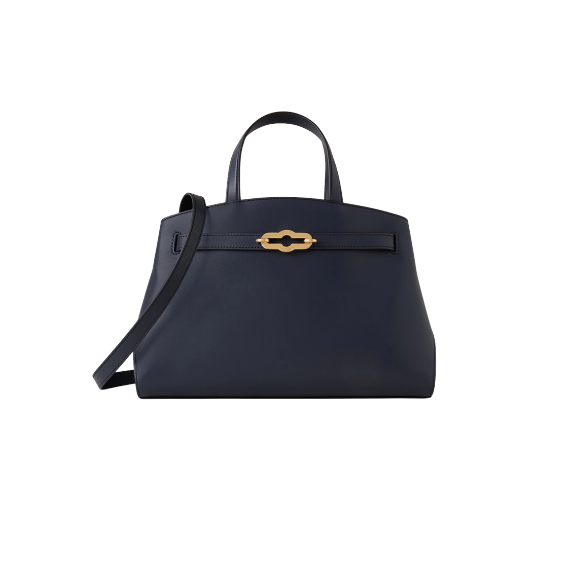 HH9624-615U888 Mulberry Small Pimlico Tote Bag with High Gloss Leather Night Sky