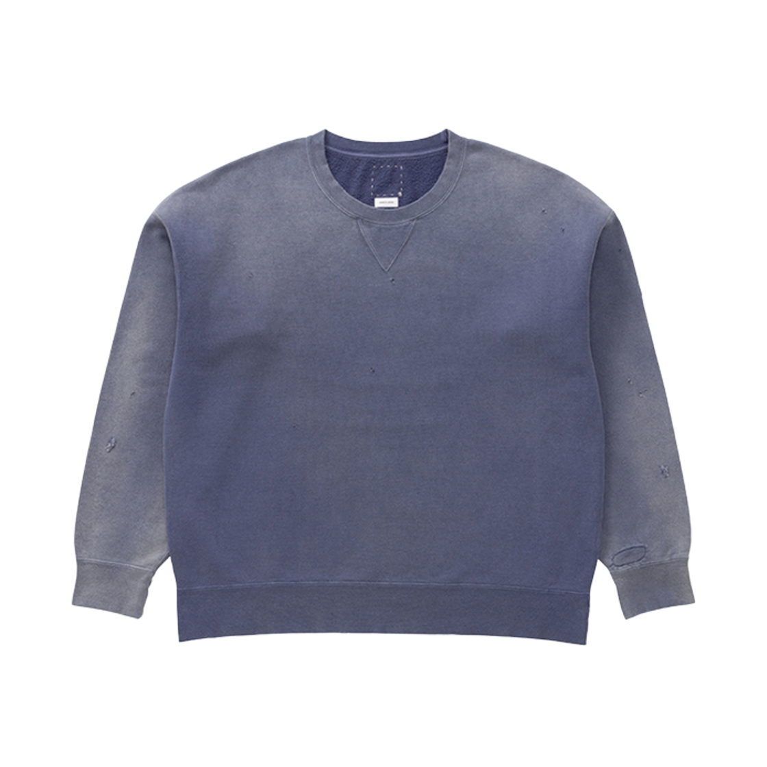 비즈빔 점보 SB 스웨트 롱슬리브 크래쉬 네이비(Visvim Jumbo SB Sweat Long Sleeve Crash Navy)