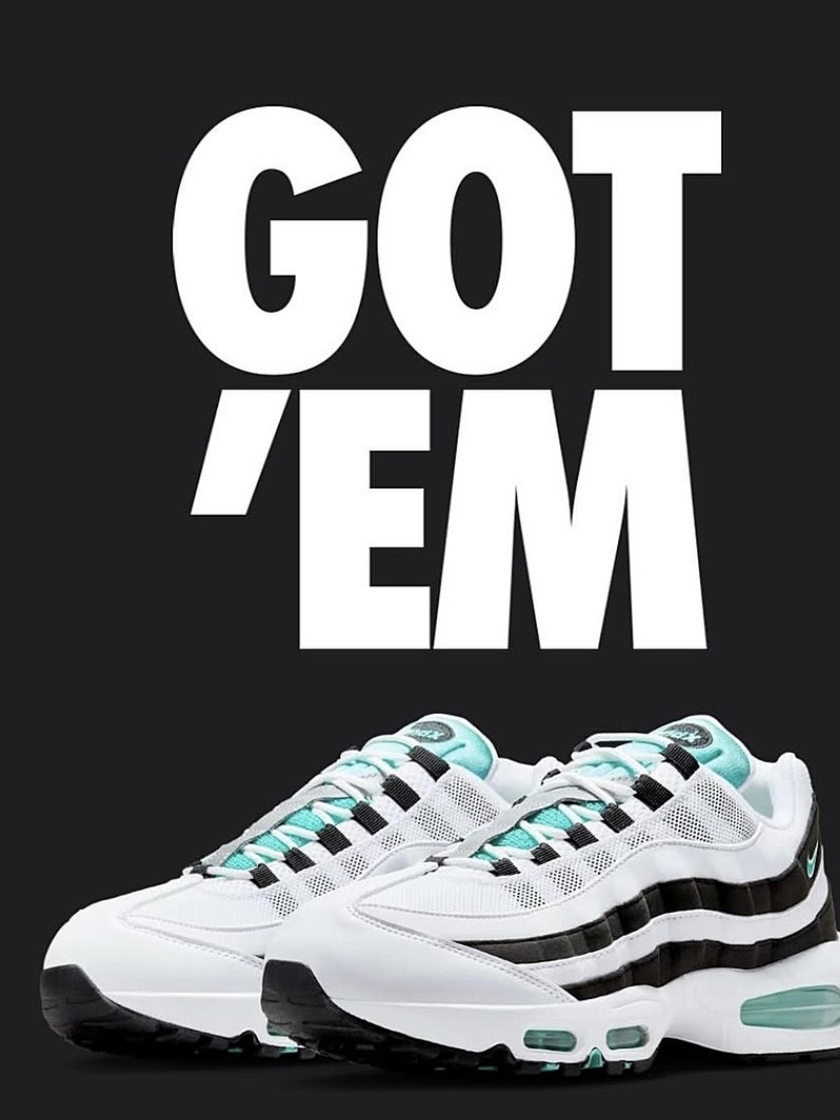 Nike Air Max 95 OG White and Black 착용 스타일 - 4