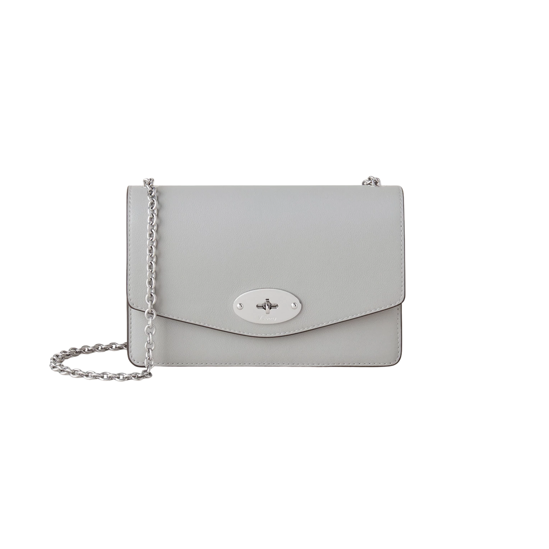 멀버리 마이크로 클래식 그레인 스몰 달리 페일 그레이(Mulberry Small Darley with Micro Classic Grain Pale Grey)