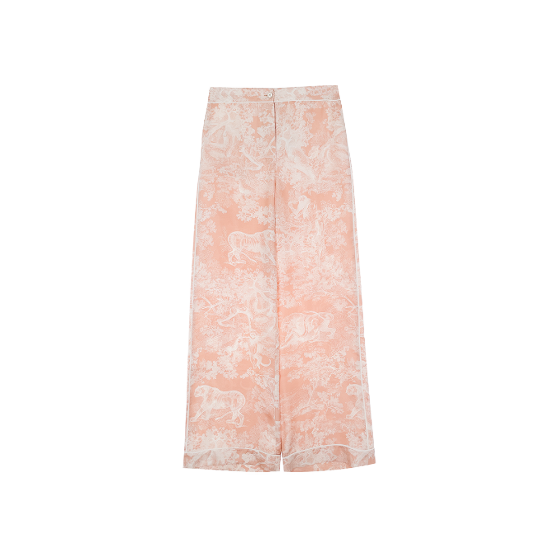 ITN9HFI3M42I Dior Chemise Soie Silk Pants Size 36 Light Coral