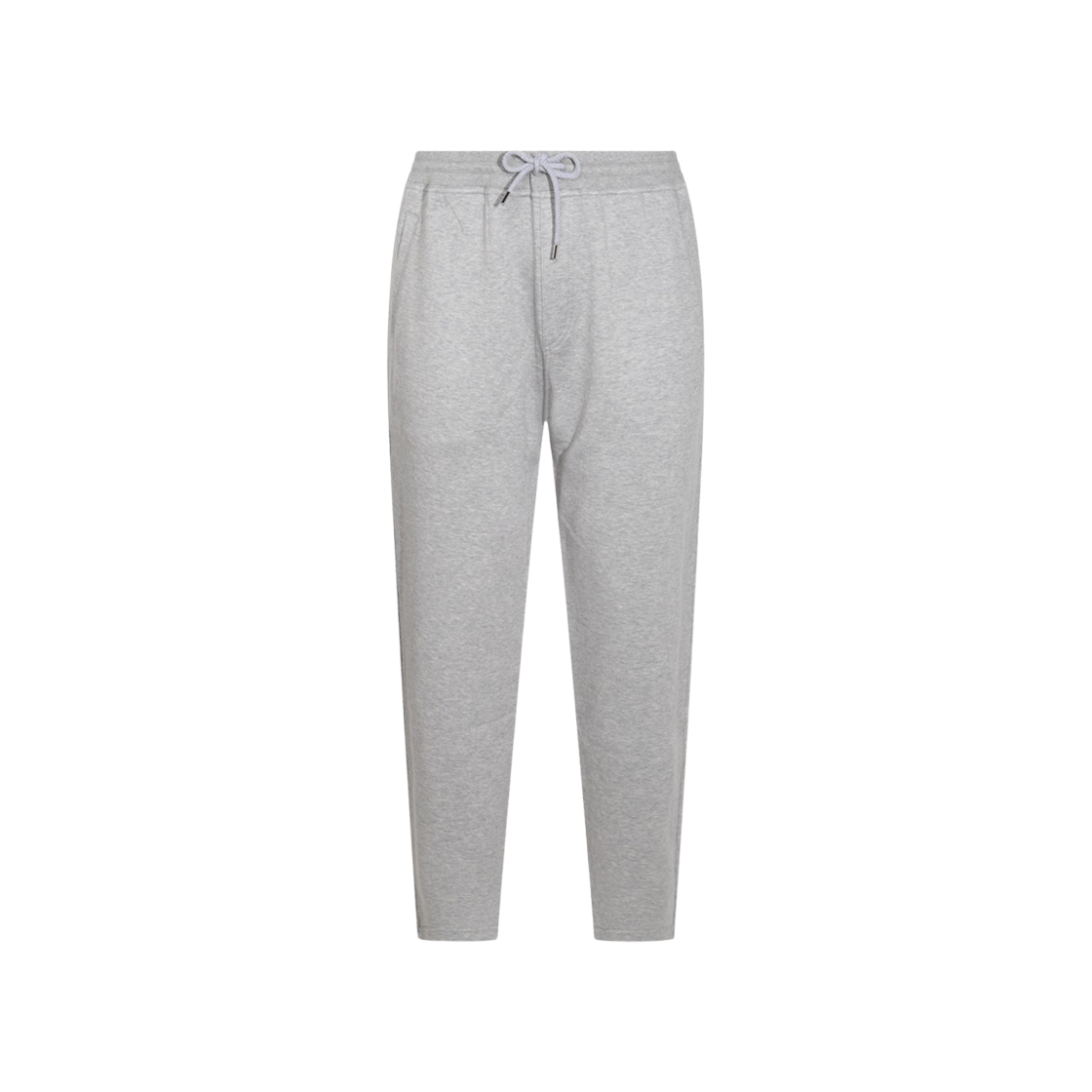 MM8313243G-C1252 Brunello Cucinelli Cotton French Terry Jogger Pants Medium Grey