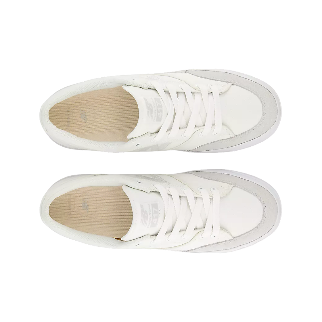 뉴발란스 x 프랭키 빌라니 뉴메릭 417 로우 화이트 그레이(New Balance x Franky Villani Numeric 417 Low White Grey) - 2