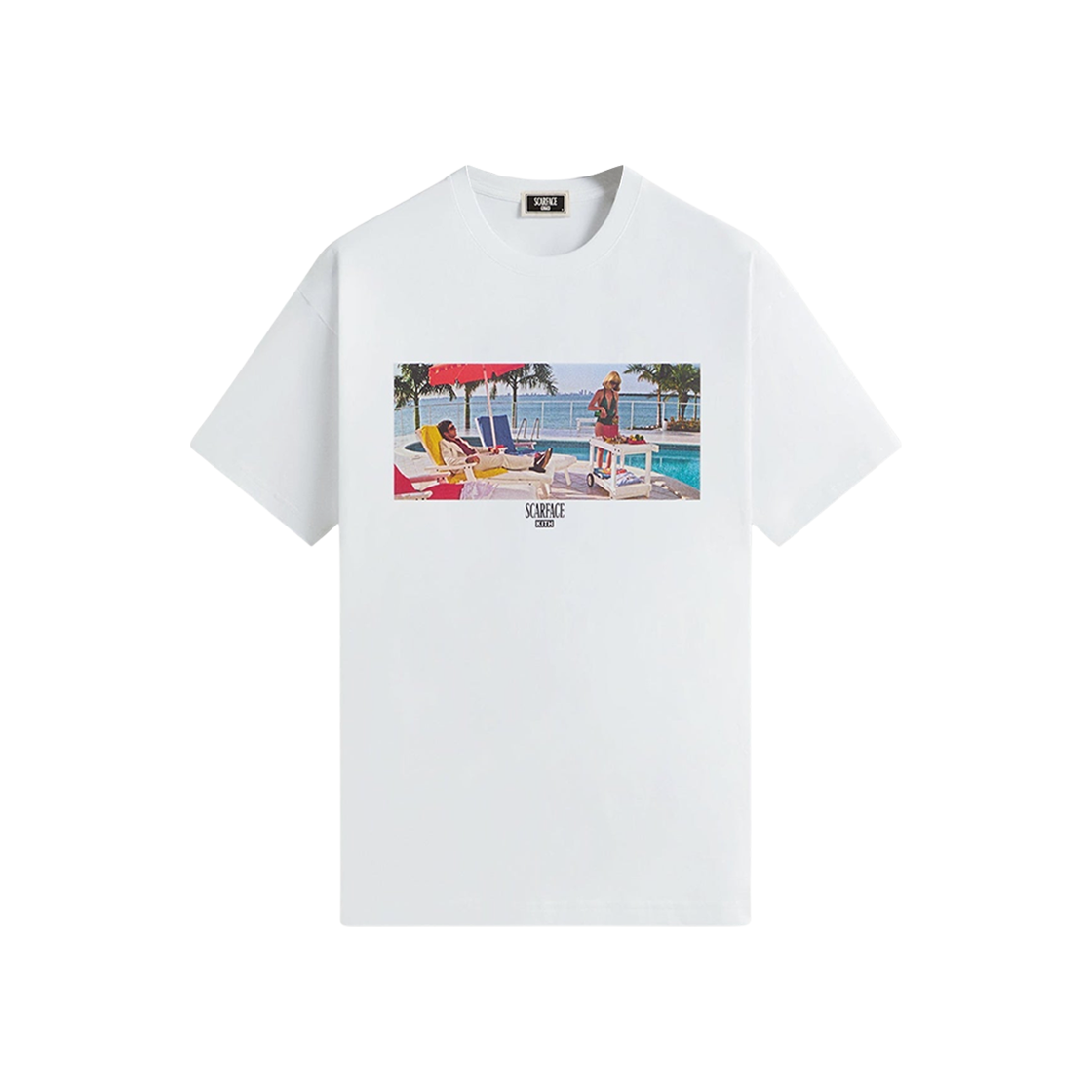 키스 x 스카페이스 저스트 어스 티셔츠 화이트(Kith x Scarface Just Us T-Shirt White)