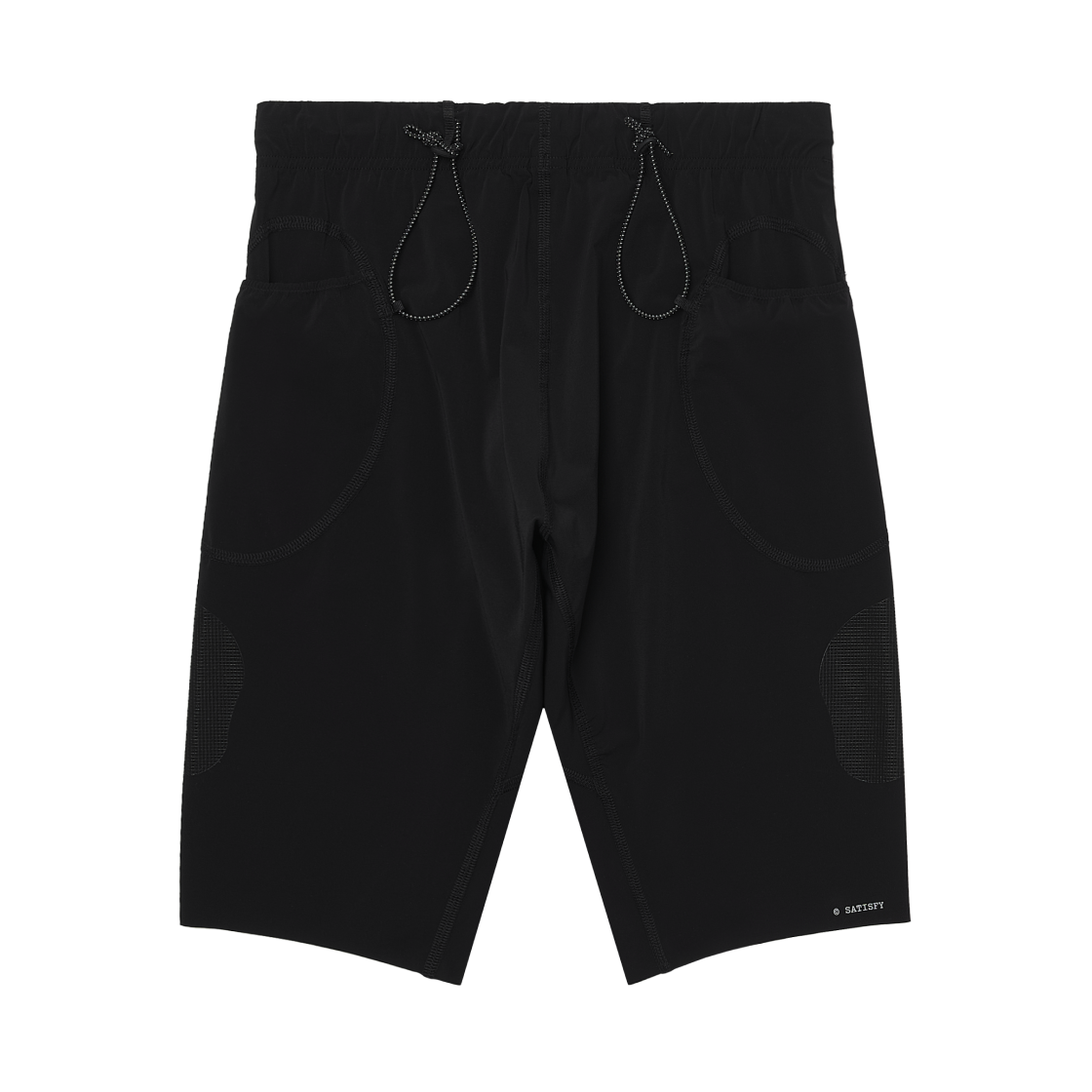 새티스파이 저스티스 코듀라 9인치 하프 타이츠 블랙(Satisfy Justice Cordura 9 Inch Half Tights Black) - 2