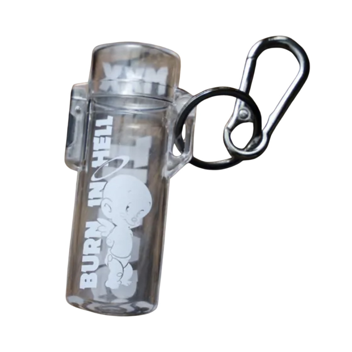 HR1-0000-102 Saint Mxxxxxx Baby Michael Lighter Case Clear - 25AW