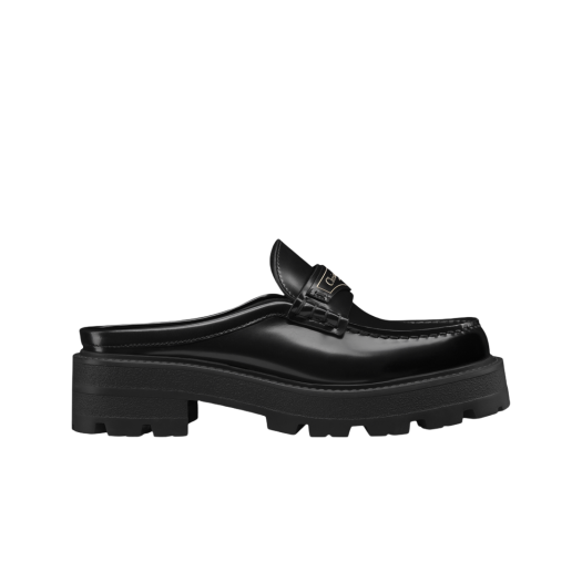 KDF082ACA-S900 (W) Dior Boy Mule Brushed Calfskin Black