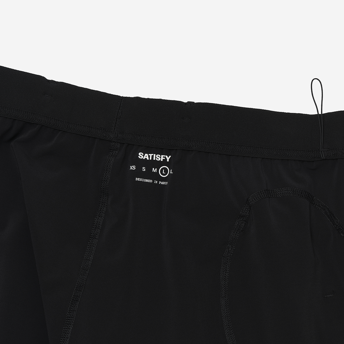 새티스파이 저스티스 코듀라 9인치 하프 타이츠 블랙(Satisfy Justice Cordura 9 Inch Half Tights Black) - 7