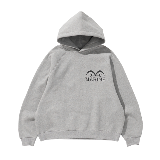 TRA2THU102MDM True Religion x One Piece  Justice Hoodie Melange Grey