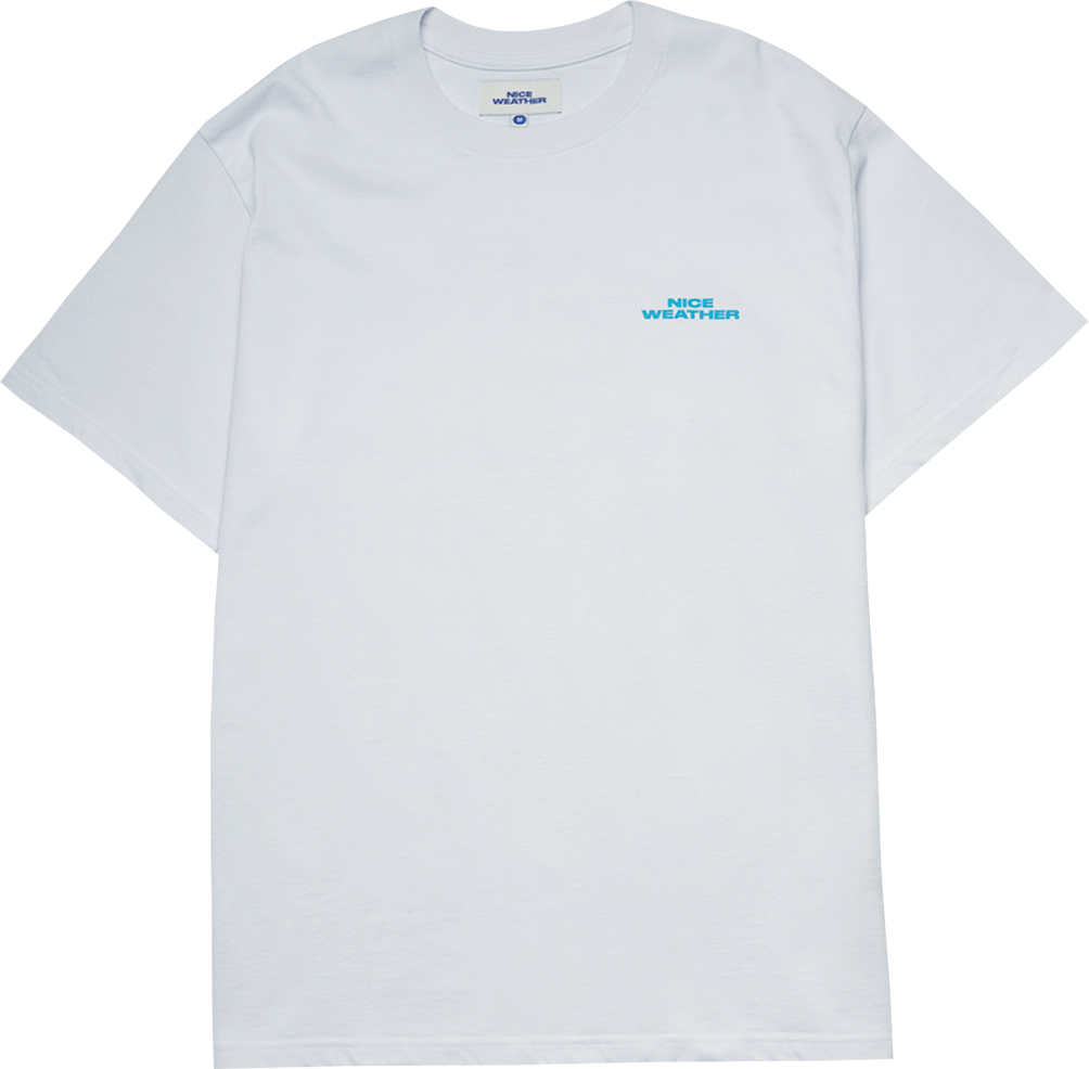 S34735_copy Nice Weather Apparel Logo T-Shirt White