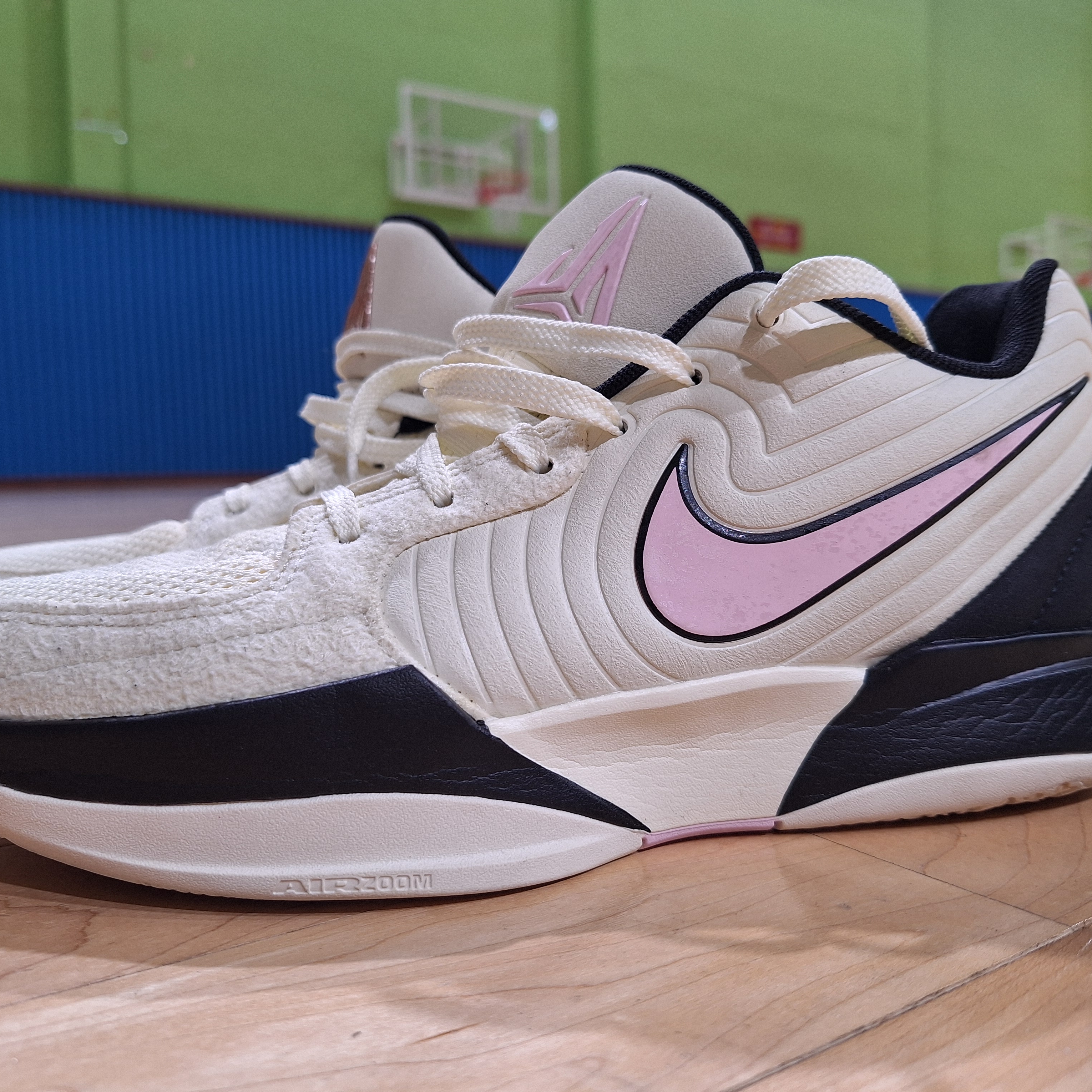 Nike Ja 2 EP Coconut Milk Black 착용 스타일 - 5