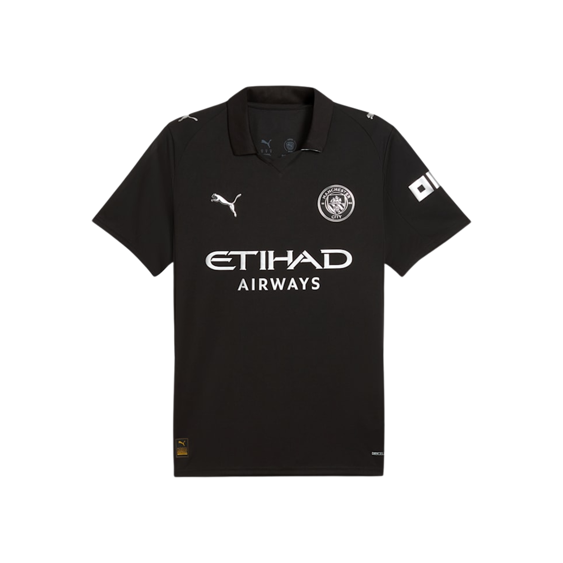 780350-02 Puma Manchester City 2025/26 Away Replica Jersey Black (Non Marking Ver.)