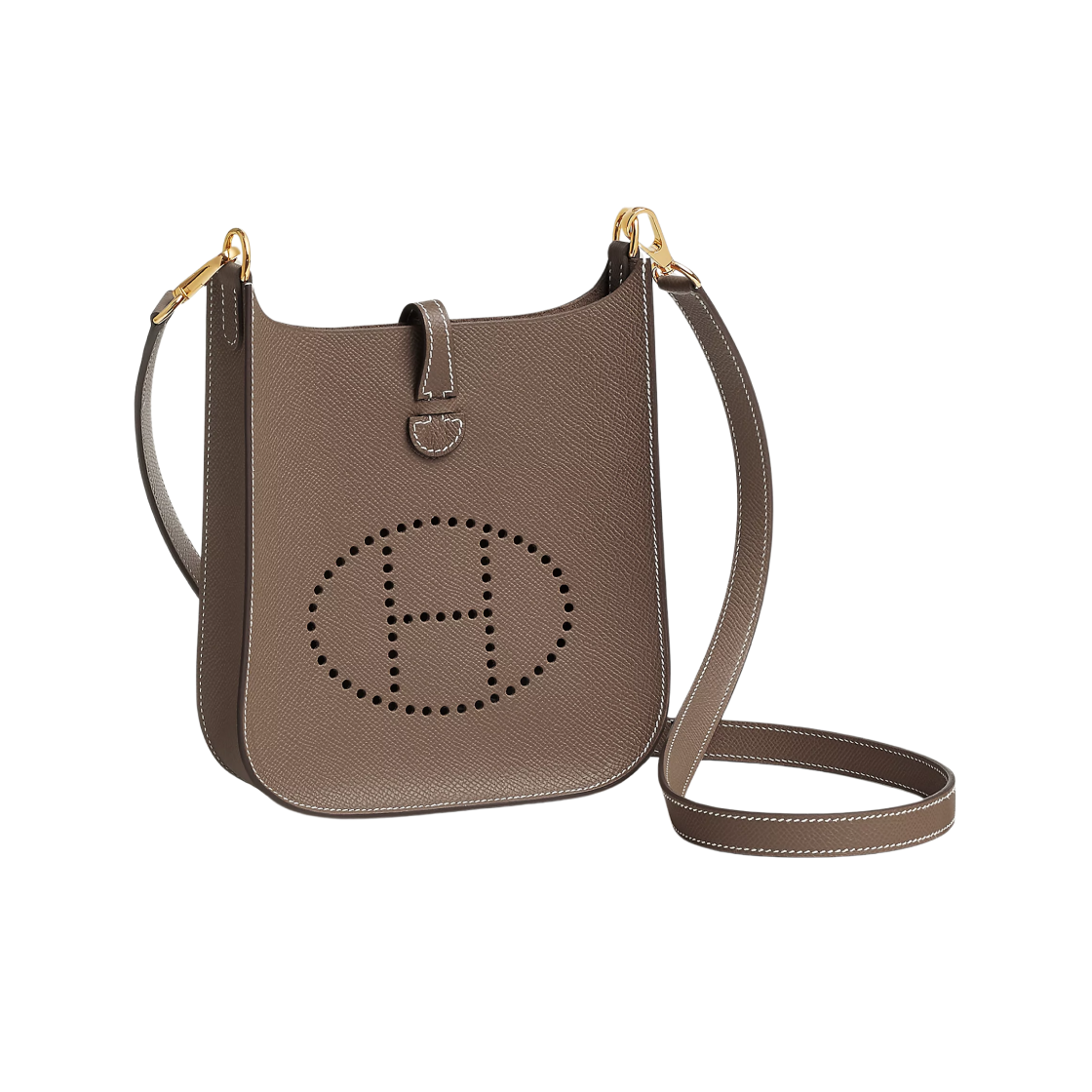 에르메스 에블린 16 셀리에 백 앱송 & 골드 하드웨어 에뚜쁘(Hermes Evelyne 16 Sellier Bag Epsom & Gold Etoupe) - 2