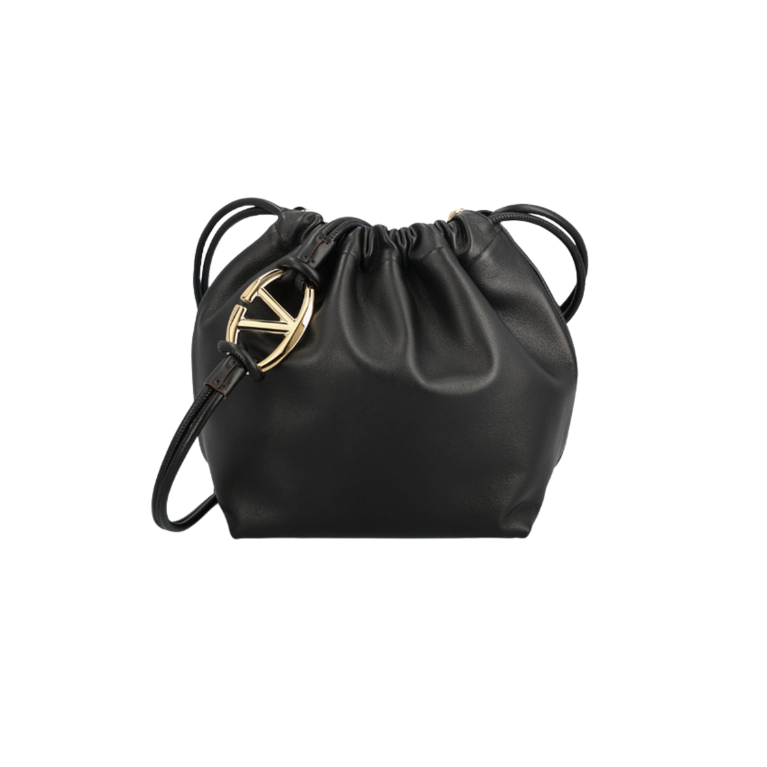 발렌티노 브이로고 숄더백 블랙(Valentino Vlogo Shoulder Bag Black) - 2