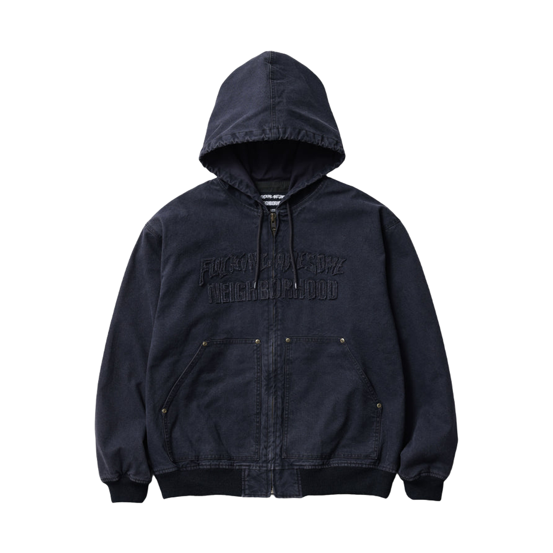 小物 NEIGHBORHOOD FUCKING AWESOME BLACK 네이버후드 x 퍼킹 어썸 후드 자켓 블랙 | Neighborhood | KREAM