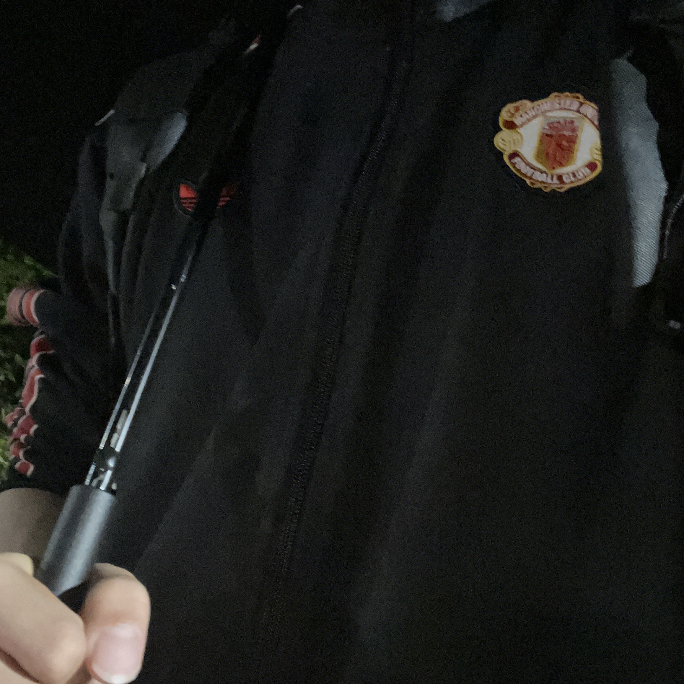 Adidas Manchester United Terrace Icon Track Top Black - KR Sizing, Casio LTP-V007D-7B 착용 스타일 - 3