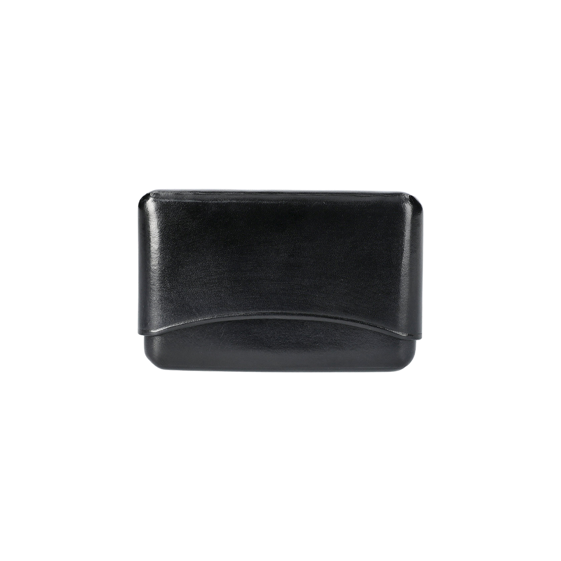SL0072-LL0132-999 Lemaire Card Holder with Molded Calf Leather Black
