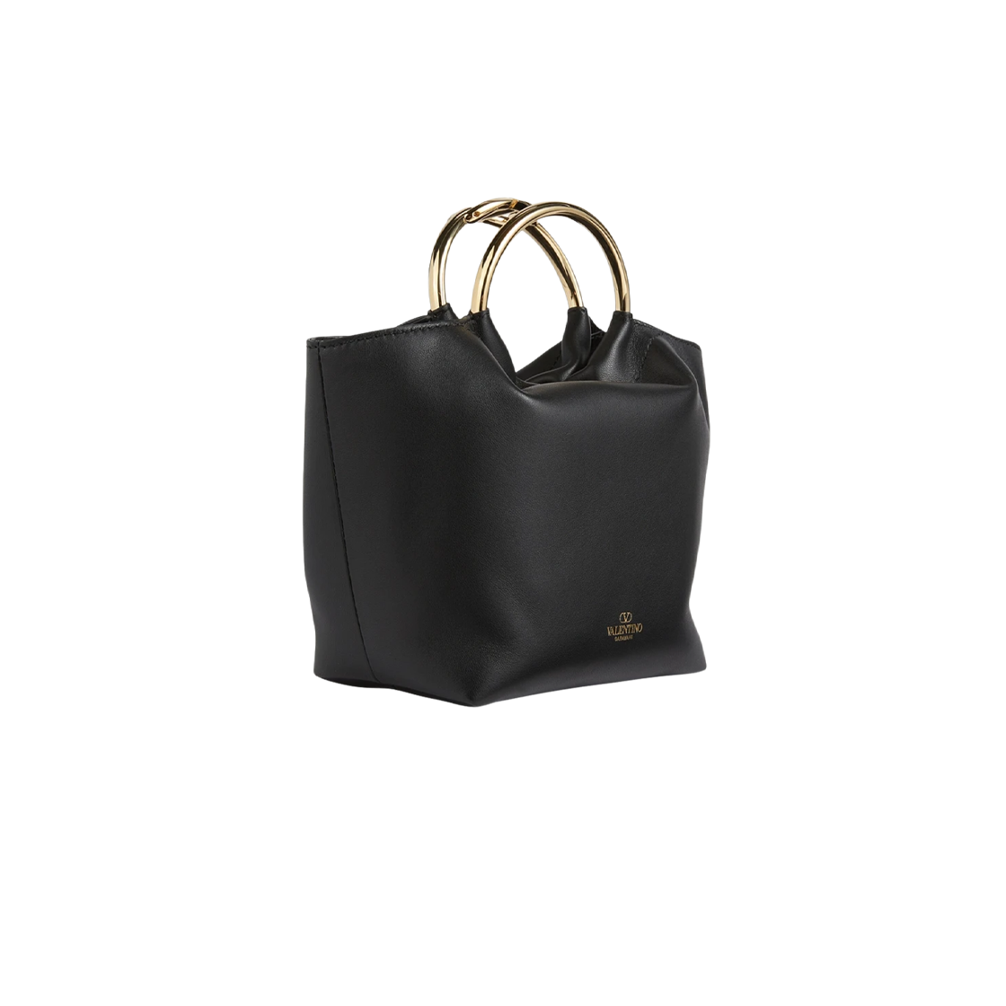 발렌티노 브이로고 스몰 탑 핸들백 블랙(Valentino VLogo Small Top Handle Bag Black) - 2