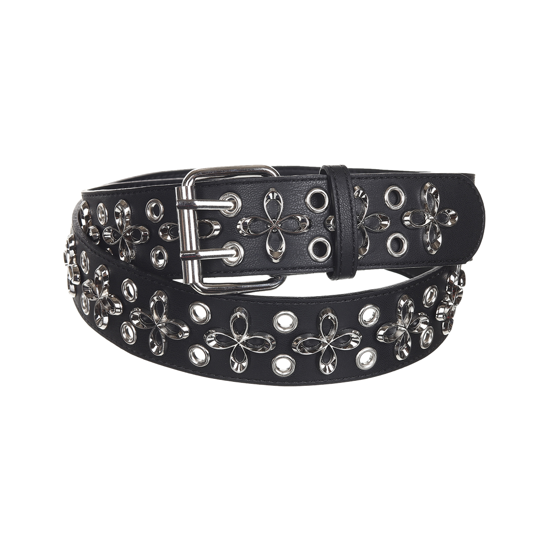 써저리 클로버 메탈 크래프트 벨트 블랙(Surgery Clover Metal Crafted Belt Black)
