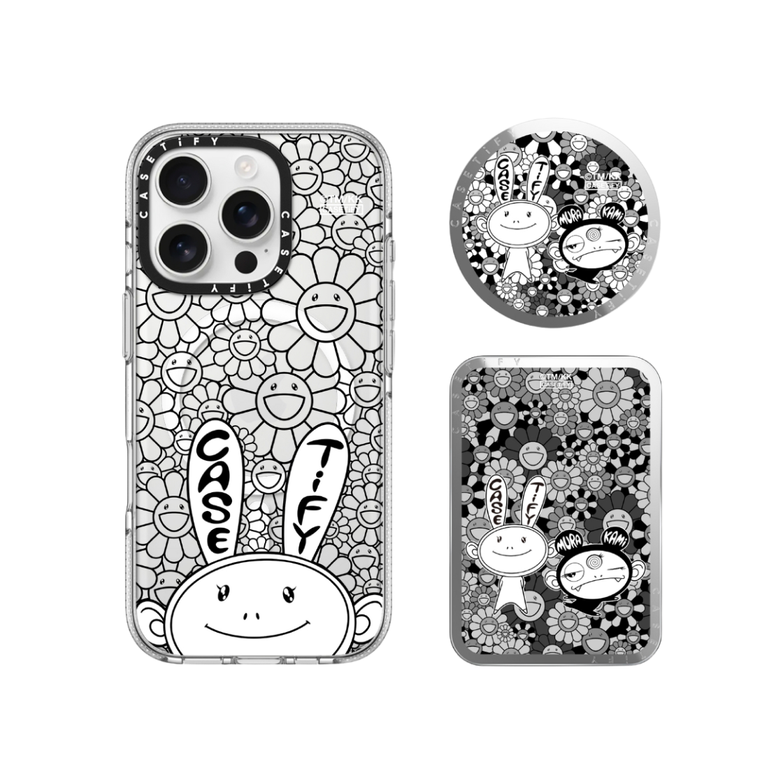 케이스티파이 x 무라카미 타카시 카이카이 앤 키키 모노 리미티드 에디션 카이카이 (3개 세트)(Casetify x Murakami Takashi Kaikai And Kiki Mono Limited Edition Kaikai (Set of 3)) - 1