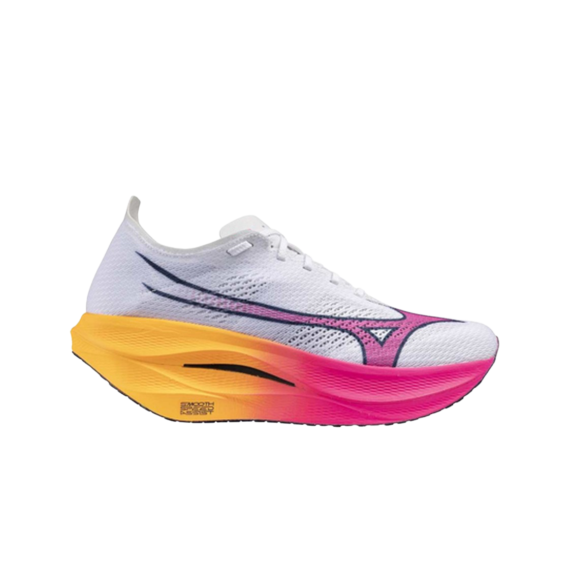 U1GD253311 Mizuno Wave Rebellion Pro 3 White Pink Tetra