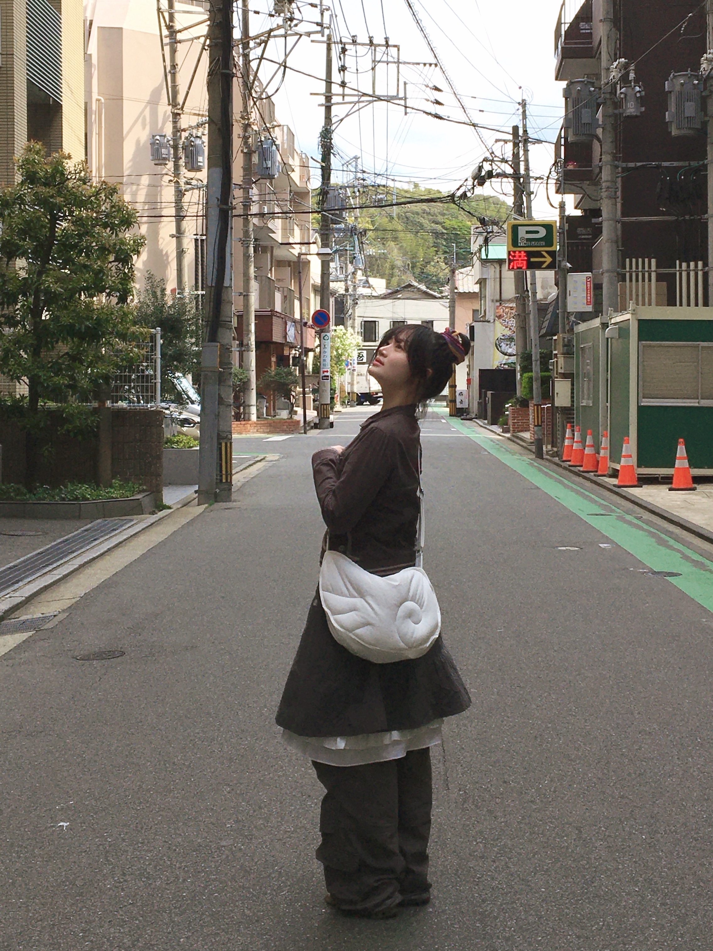 COYSEIO Flower Pintuck Skirt Charcoal, (W) Asics x Kiko Kostadinov x Hysteric Glamour Gel-Quantum Cotton Candy 착용 스타일 - 4