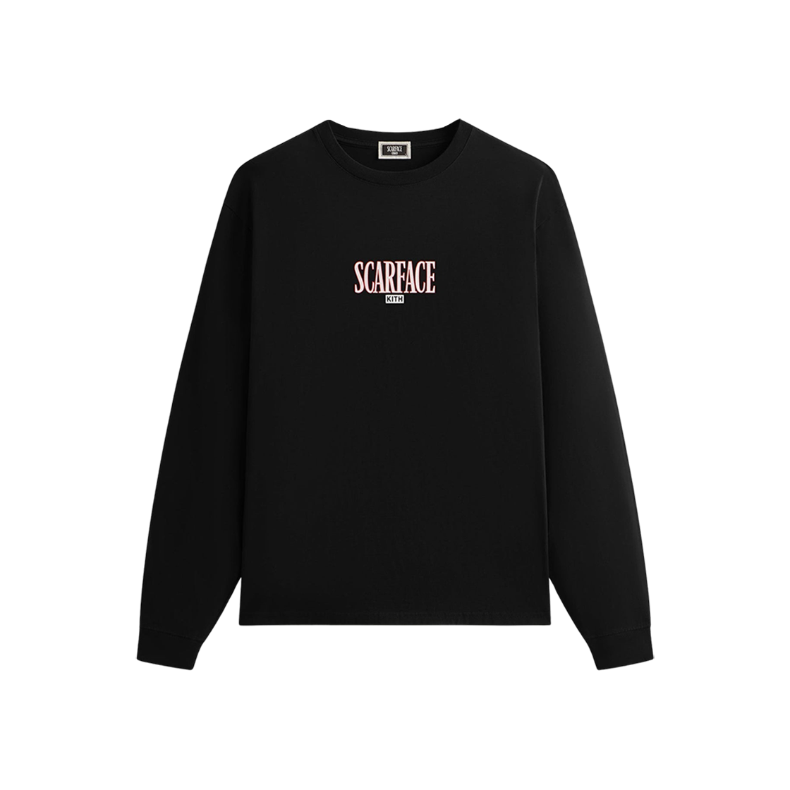 키스 x 스카페이스 토니 몬타나 롱슬리브 티셔츠 블랙(Kith x Scarface Tony Montana Long Sleeve T-Shirt Black)