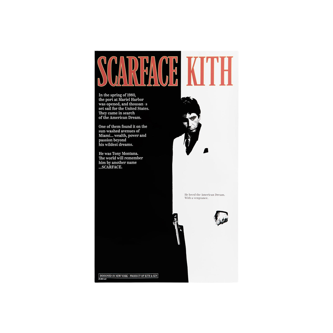 키스 x 스카페이스 무비 포스터 멀티(Kith x Scarface Movie Poster Multi)