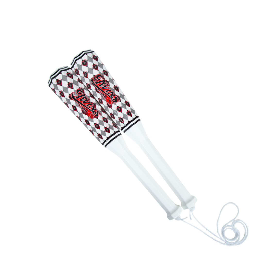 KI255UPTGD031 LG Twins X Kirsh Cherry Twins Octagonal Cheering Bat