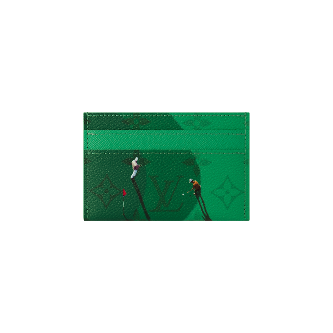 루이비통 더블 카드 홀더 골프 그린(Louis Vuitton Double Card Holder Golf Green) - 1