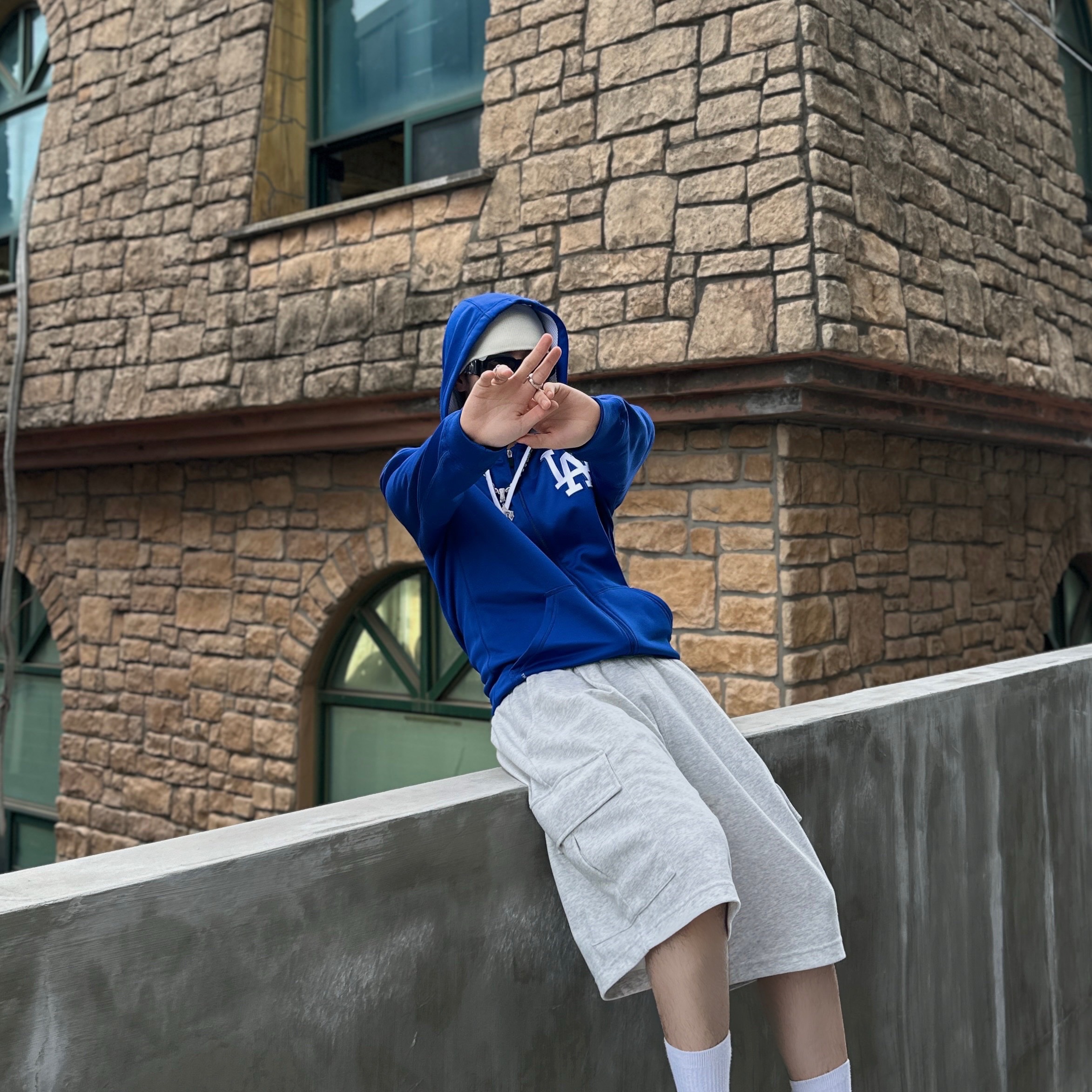 Nike x Ambush Dunk High Black, Nike x Ambush Dunk High Deep Royal Blue 착용 스타일 - 7