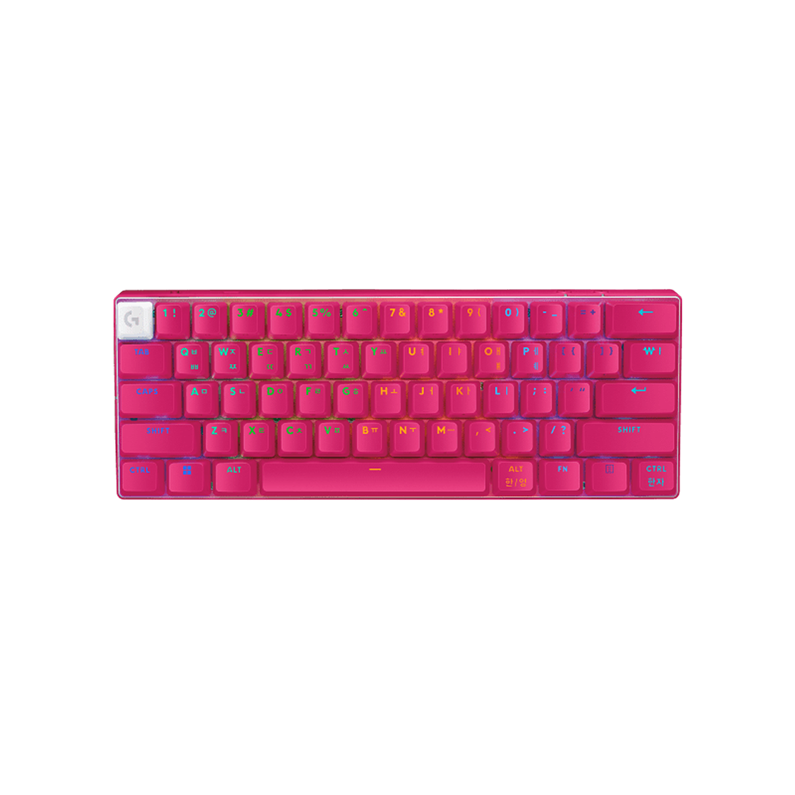 로지텍G PRO X60 TKL Magenta Tactile 핑크(Logitech G PRO X60 TKL Tactile Pink)