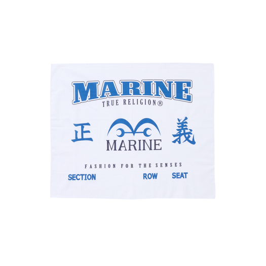 TRA2ACU106WWH True Religion x One Piece  Marine Bandana White