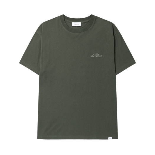 SVTAM24104KHX Series Les Deux Logo T Shirt Khaki