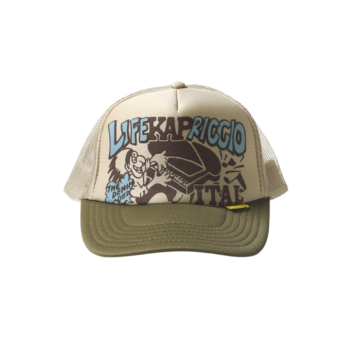 K2505XH535 Kapital Life Kapriccio Pt Truck Cap Beige Khaki
