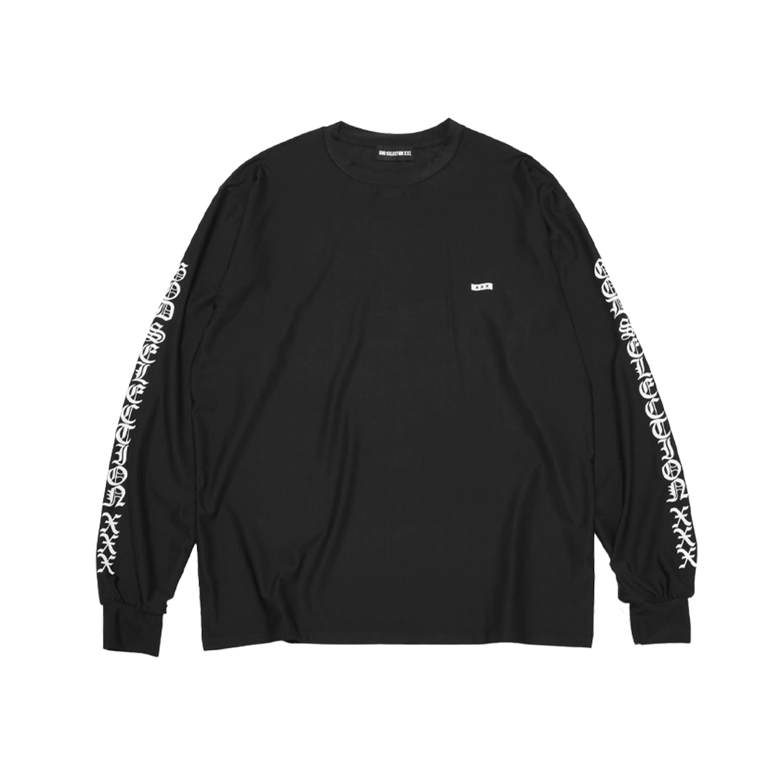 GX-S25-CS-07BLK R&Co. GodselectionXXX Rash Guard Black