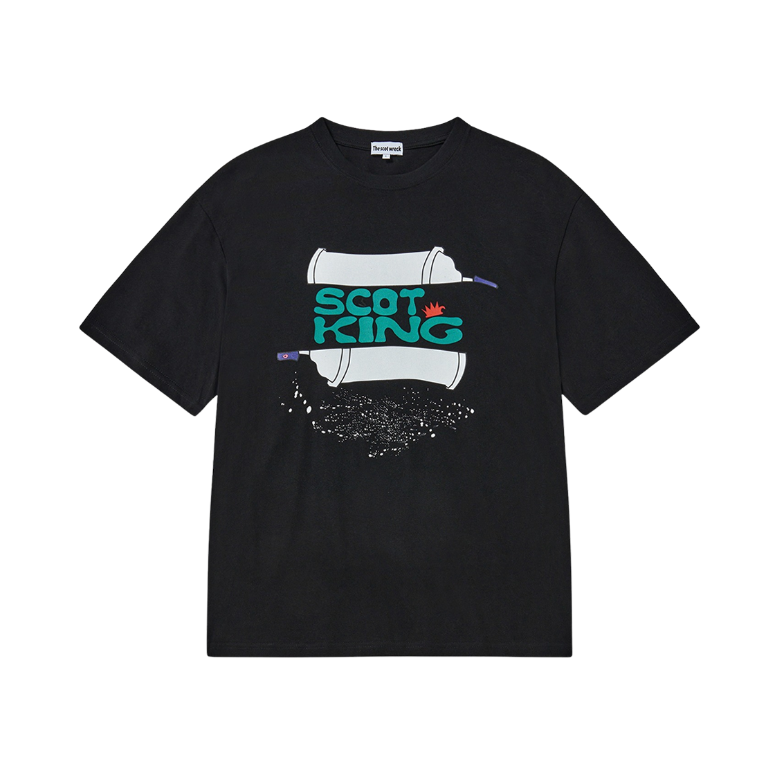 - The Scot Wreck Scot King T-Shirt Black