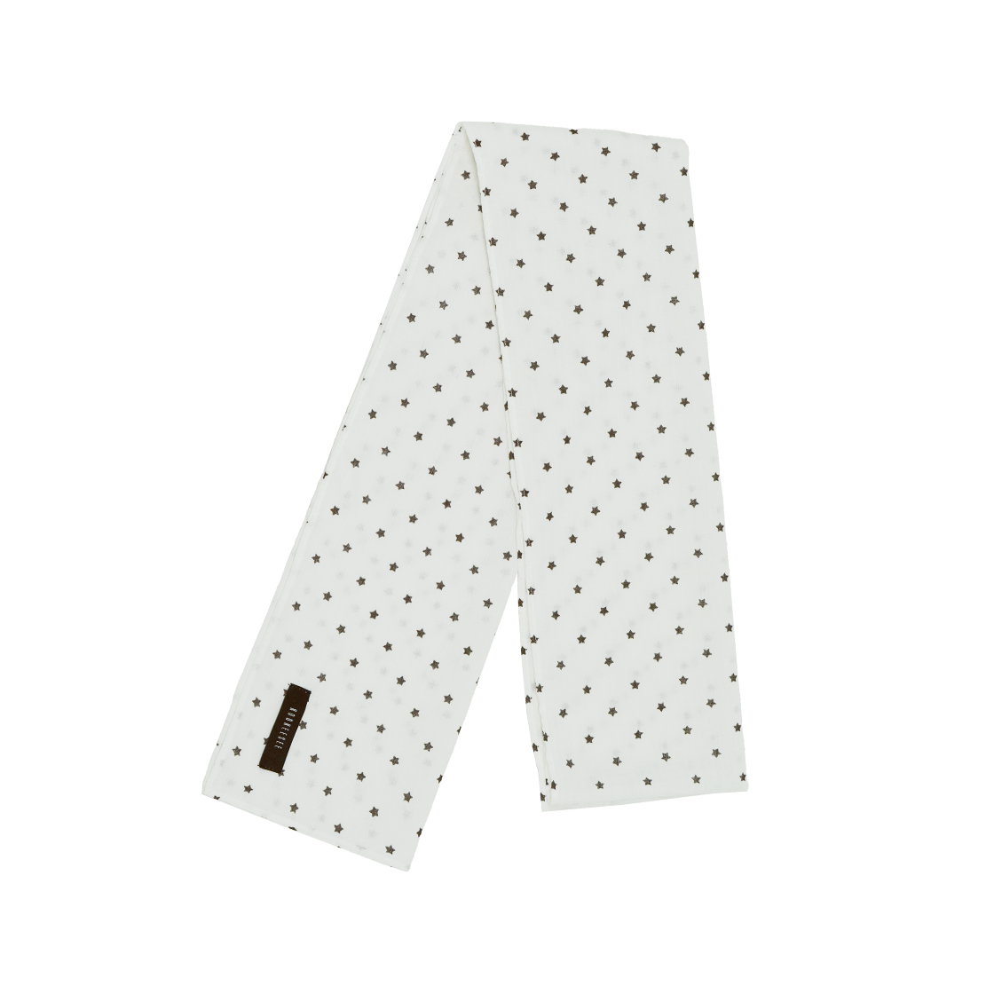 쿠키시 리틀 스타 롱스카프 - 화이트(Kookeesee Little Star Long Scarf - white)