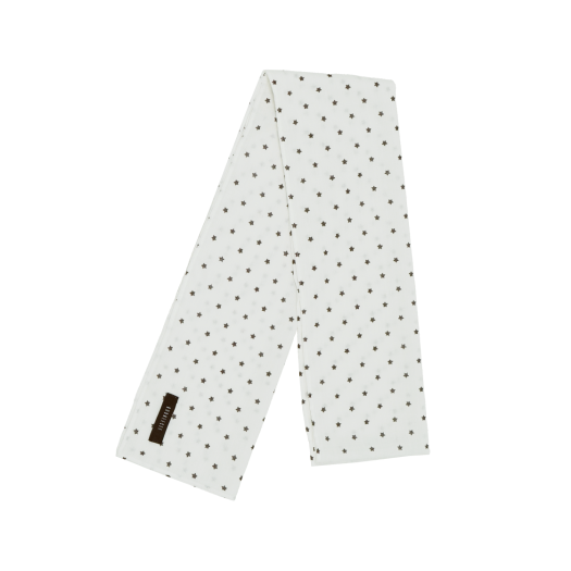 KS5BASG002WI Kookeesee Little Star Long Scarf - white