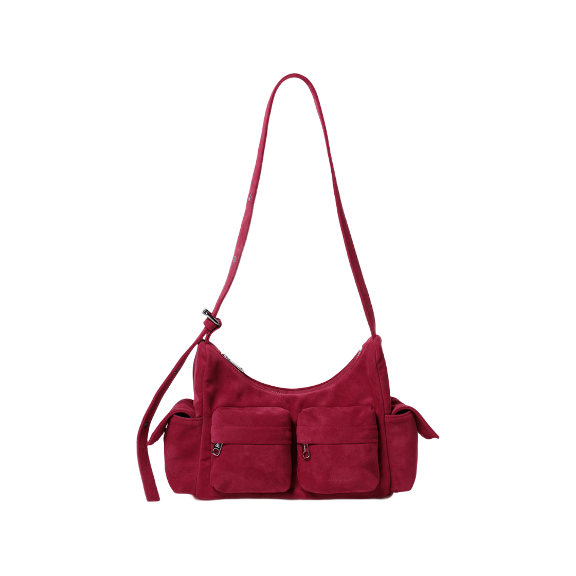 - Samo Ondoh Pocket Mug Bag M Suede Red