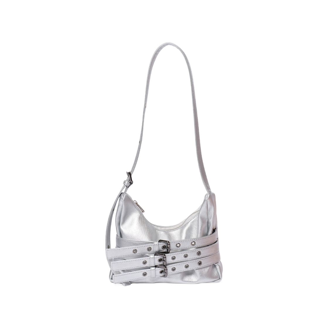 세이모 온도 트리오 벨트 머그 백 M 크롬(Samo Ondoh Trio Belt Mug Bag M Chrome)